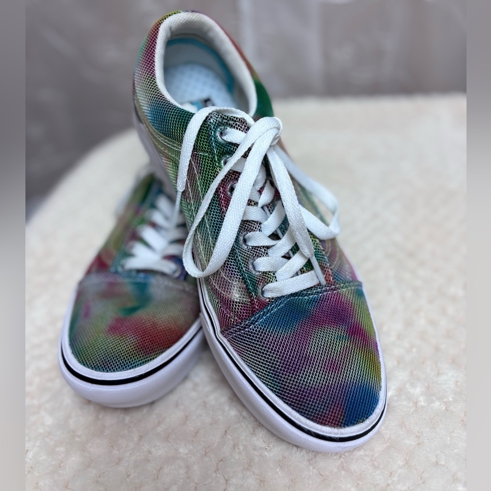 Vans Comfy Cushy Old Skool Sneakers “in Bloom”, Women’s 8; Men’s 6.5